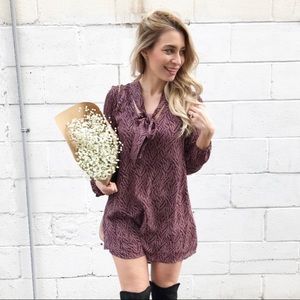 ARITZIA Talulah mini bow dress